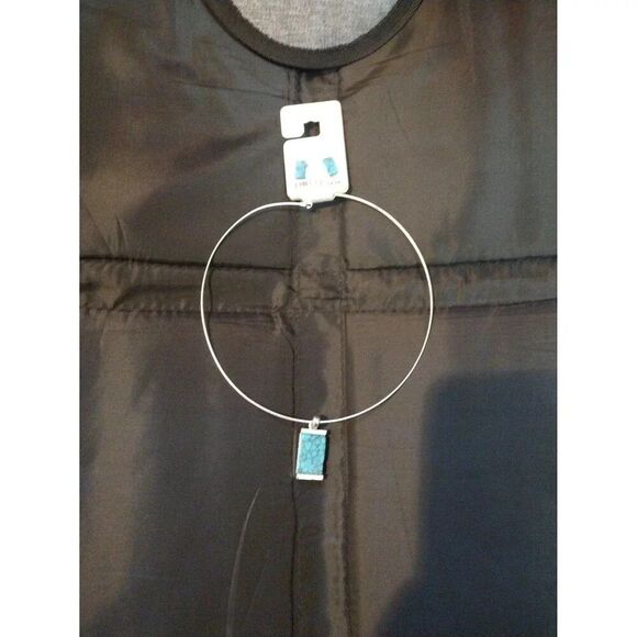 Sensitive Solutions 15" Necklace and Earrings Set Nickel Free - Picture 2 of 2